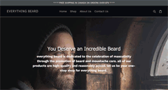 Desktop Screenshot of everythingbeard.com